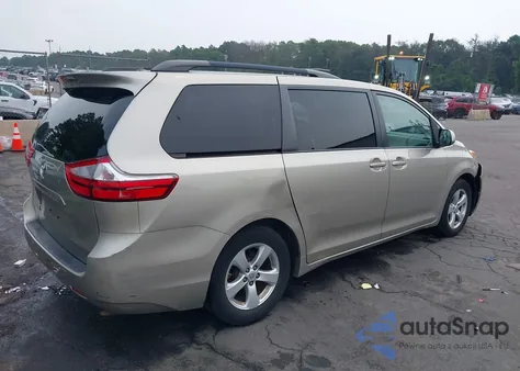 2015 Toyota Sienna Le 8 Passenger from USA, damaged, VIN 5TDKK3DC7FS678405